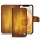 Apple iPhone 12 leather case - Doré Patine