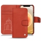 Custodia in pelle Apple iPhone 12 - Arange clouquié