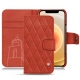 Funda de piel Apple iPhone 12 - Arange clouquié - Couture