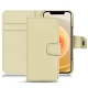 Lederschutzhülle Apple iPhone 12 - Beige PU