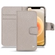 Lederschutzhülle Apple iPhone 12 - Taupe innocent