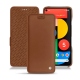 Housse cuir Google Pixel 5 - Marron ( Nappa - Pantone 1615C ) 