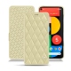 レザーケース Google Pixel 5 - Beige - Couture ( Nappa - Pantone 7502C ) 