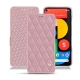 Funda de piel Google Pixel 5 - Rose - Couture ( Nappa - Pantone 2365C ) 