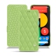 Capa em pele Google Pixel 5 - Vert olive - Couture ( Nappa - Pantone 578U ) 