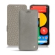 Capa em pele Google Pixel 5 - Acier vintage ( Pantone 403C ) 