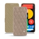 Custodia in pelle Google Pixel 5 - Taupe vintage - Couture