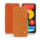 Housse cuir Google Pixel 5 - Mandarine vintage - Couture