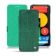 Funda de piel Google Pixel 5 - Crocodile pino
