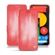 Google Pixel 5 leather case - Rose Patine