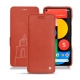 Google Pixel 5 leather case - Arange clouquié