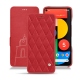 Lederschutzhülle Google Pixel 5 - Rouge troupelenc - Couture