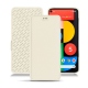 レザーケース Google Pixel 5 - Blanc PU