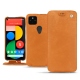 Capa em pele Google Pixel 5 - Mandarine vintage ( Pantone 165C ) 