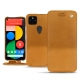 가죽 커버 Google Pixel 5 - Or Maïa ( Pantone 871C ) 