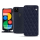 Custodia in pelle Google Pixel 5 - Cobalt - Couture ( Pantone 2766C ) 
