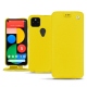 가죽 커버 Google Pixel 5 - Jaune fluo