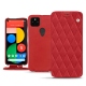 Funda de piel Google Pixel 5 - Rouge troupelenc - Couture