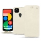 Housse cuir Google Pixel 5 - Blanc escumo