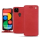 Capa em pele Google Pixel 5 - Rouge troupelenc