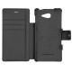 Housse cuir Sony Xperia M2 