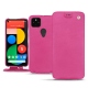 Capa em pele Google Pixel 5 - Rose BB
