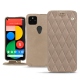 Capa em pele Google Pixel 5 - Taupe vintage - Couture