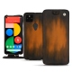 Custodia in pelle Google Pixel 5 - Marron Patine