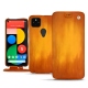 Custodia in pelle Google Pixel 5 - Orange Patine