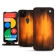 Lederschutzhülle Google Pixel 5 - Fauve Patine