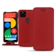 Lederschutzhülle Google Pixel 5 - Rouge PU