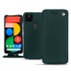 Housse cuir Google Pixel 5 - Vert séduisant