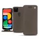 Custodia in pelle Google Pixel 5 - Gris Veggie