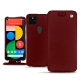 Custodia in pelle Google Pixel 5 - Rouge Veggie