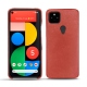 硬质真皮保护套 Google Pixel 5 - Cerise vintage ( Pantone 185C ) 