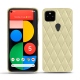 硬质真皮保护套 Google Pixel 5 - Beige - Couture ( Nappa - Pantone 7502C ) 