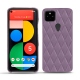 Funda de piel Google Pixel 5 - Lilas - Couture ( Nappa - Pantone 2645U ) 