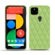 Lederschutzhülle Google Pixel 5 - Vert olive - Couture ( Nappa - Pantone 578U ) 