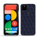 Custodia in pelle Google Pixel 5 - Cobalt - Couture ( Pantone 2766C ) 