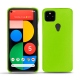 Capa em pele Google Pixel 5 - Vert fluo