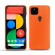Custodia in pelle Google Pixel 5 - Orange fluo