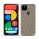 Google Pixel 5 leather cover - Darboun sabla - Couture
