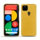 Funda de piel Google Pixel 5 - Jaune soulèu