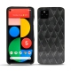 Coque cuir Google Pixel 5 - Onyx - Couture