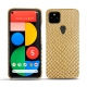 Custodia in pelle Google Pixel 5 - Serpent sabbia