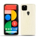 Capa em pele Google Pixel 5 - Crocodile milk