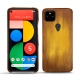 Google Pixel 5 leather cover - Doré Patine