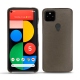 Lederschutzhülle Google Pixel 5 - Gris Veggie