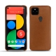 Lederschutzhülle Google Pixel 5 - Marron Veggie