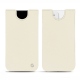 Custodia in pelle Apple iPhone 12 - Blanc (  Nappa - White ) 